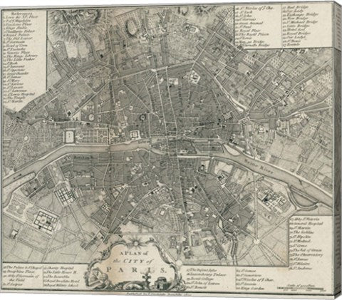 Plan Paris Stockdale