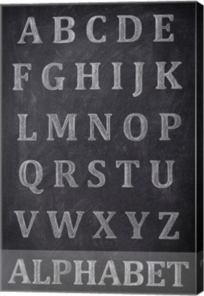Chalkboard Alphabet