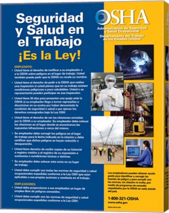 OSHA Job Safety and Health Spanish Version 2012