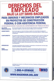 Employee Rights Under the Davis-Bacon Act Spanish Version 2012