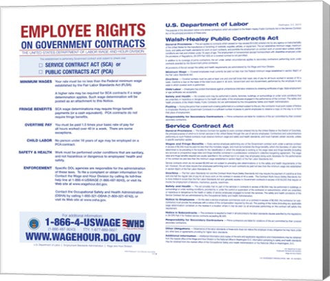 Employee Rights on Government Contracts 2012