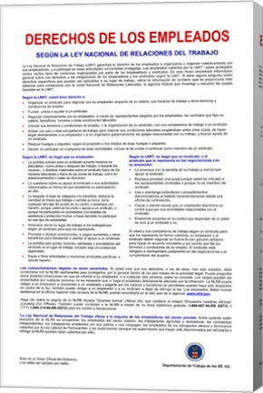 Employee Rights Spanish Version