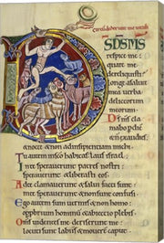 Psalm 136, Initial D In Albani Psalter