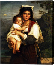 Young Roman Woman with Child