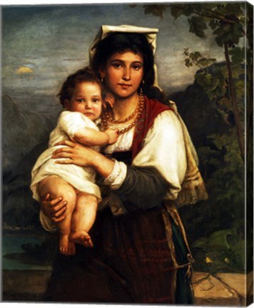 Young Roman Woman with Child