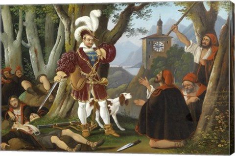 Emperor Maximilian I, with the Robbers