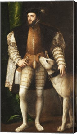 Emperor Carlos V with a Dog