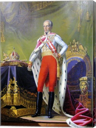 Emperor Franz, a Portrait of King of Hungary