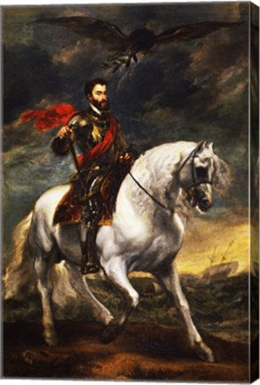 Portrait of Charles V, Holy Roman Emperor, on Horseback