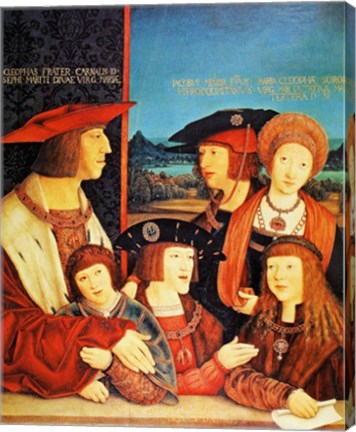Portrait of Emperor Maximilian and his family