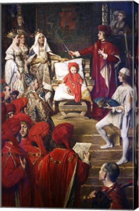 Philip I, the Handsome, Conferring the Order of the Golden Fleece on his Son Charles of Luxembourg