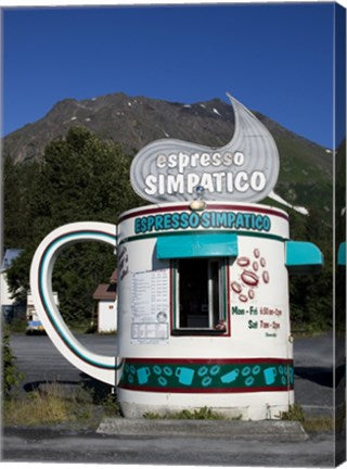 Espresso Simpatico Coffee Shop, Seward, Alaska