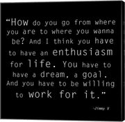 Enthusiasm for Life, Jimmy V Quote