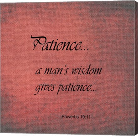 Patience Proverbs 19:11