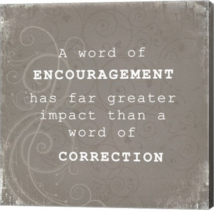 Encouragement Correction