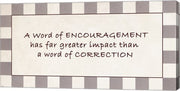 A Word of Encouragement Quote