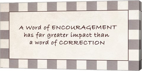 A Word of Encouragement Quote