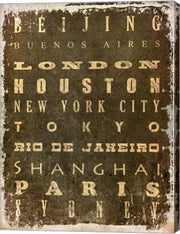 World Cities by Cheryl Valentino