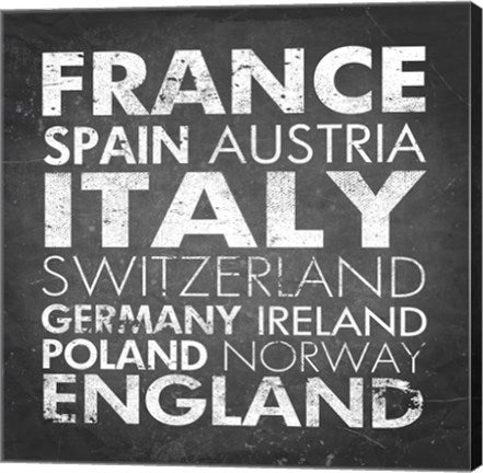 European Countries by Veruca Salt