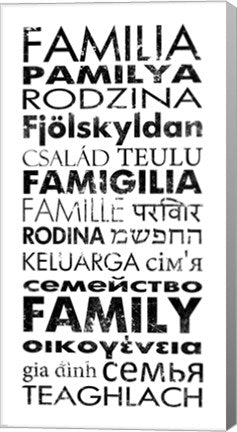 Family Languages by Veruca Salt