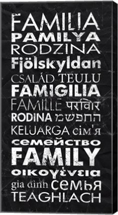 Family in Different Languages by Veruca Salt