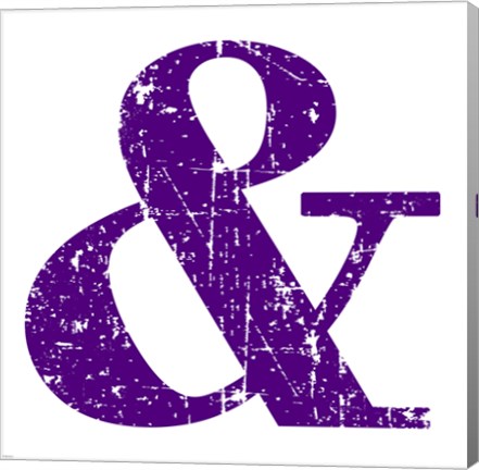 Purple Ampersand by Veruca Salt