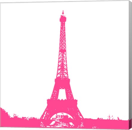 Pink Eiffel Tower by Veruca Salt