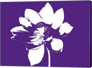Lilly on Purple by George Dilorenzo