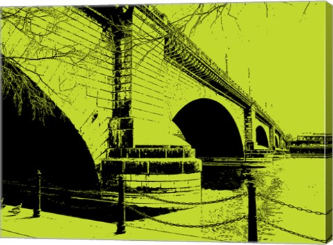 London Bridges on Lime by George Dilorenzo