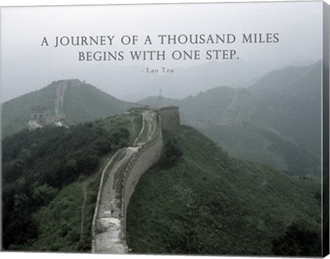 A Journey Of A Thousand Miles Quote by Veruca Salt