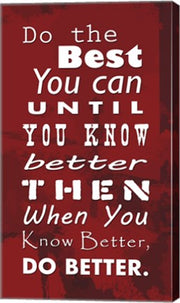 Do the Best You Can Red by Veruca Salt