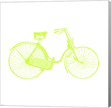 Lime On White Bicycle by Veruca Salt