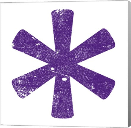 Purple Asterisk by Veruca Salt