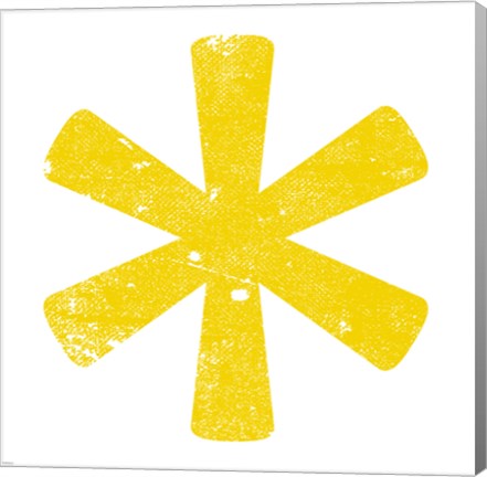 Yellow Asterisk by Veruca Salt