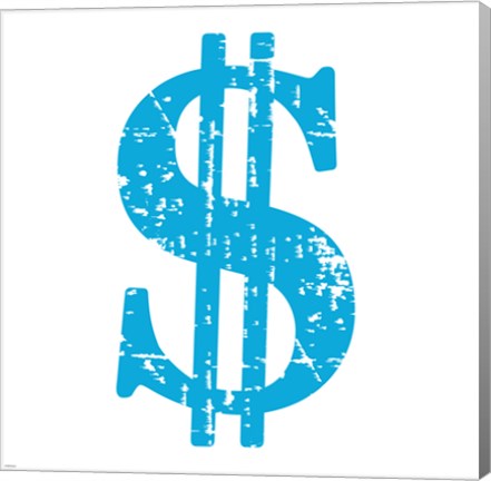 Blue Dollar Sign by Veruca Salt