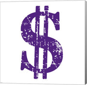 Purple Dollar Sign by Veruca Salt