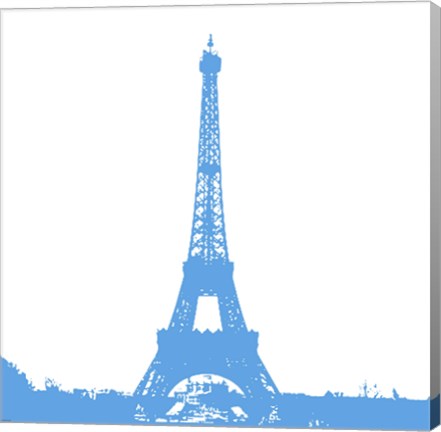 Blue Eiffel Tower by Veruca Salt