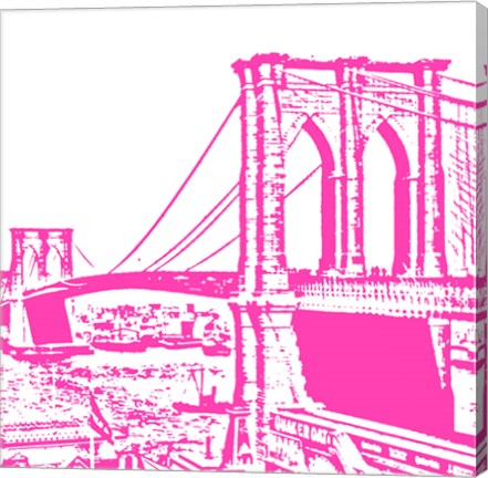 Pink Brooklyn Bridge by Veruca Salt