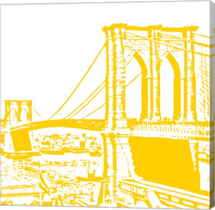 Yellow Brooklyn Bridge by Veruca Salt