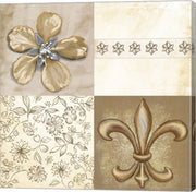 Fleur de Lis Square II by Veruca Salt