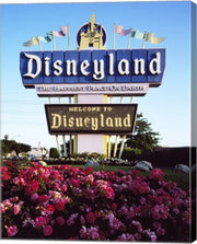 Disneyland in Orange County, California, 1955