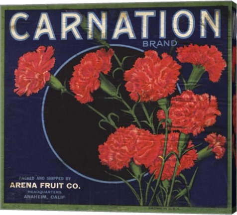 Carnation Brand Oranges, Anaheim