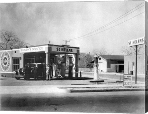 Harlow's Service Station, Anaheim 1930