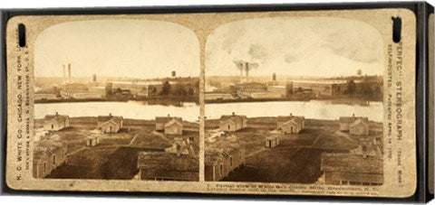 Partial view of White Oak Cotton Mills. Greensboro, NC
