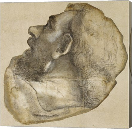 Cartoon of the Head of Saint James by Andrea Mantegna
