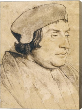 Portrait of a Scholar or Cleric by Hans Holbein The Younger