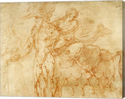 Centaur and Lapith by Francesco Primaticcio