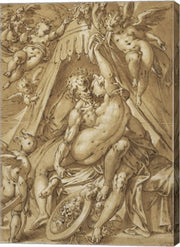 Mars and Venus by Abraham Bloemaert