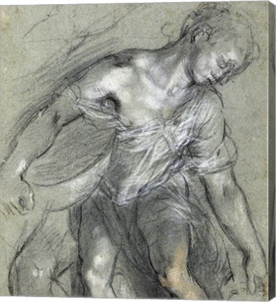Figure Study by Federico Barocci