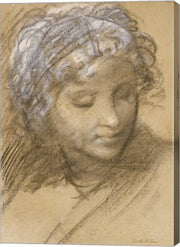 Head of a Female Figure by Giulio Cesare Procaccini